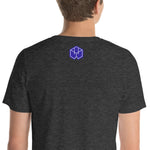 Transcendence Men's Short-Sleeve Unisex T-Shirt - BoxWood Board Designs - Dark Grey Heather - XS - -