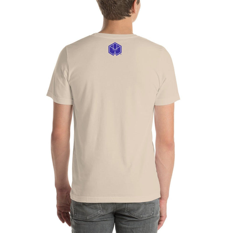 Transcendence Men's Short-Sleeve Unisex T-Shirt - BoxWood Board Designs - Soft Cream - XS - -