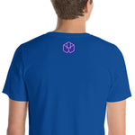 Transcendence Men's Short-Sleeve Unisex T-Shirt - BoxWood Board Designs - True Royal - S - -