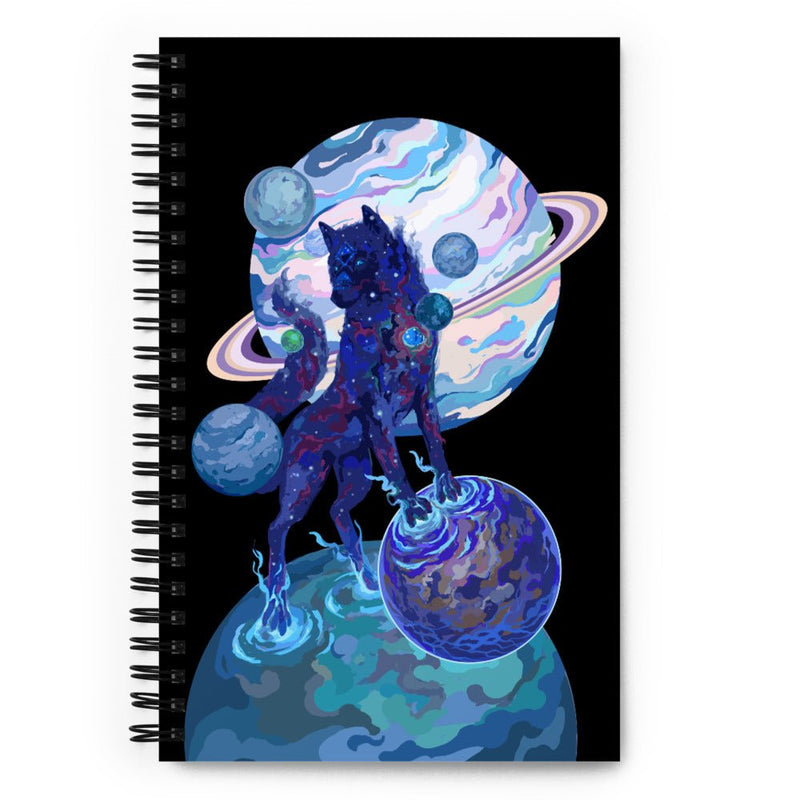 Transcendence Spiral notebook - BoxWood Board Designs - - -