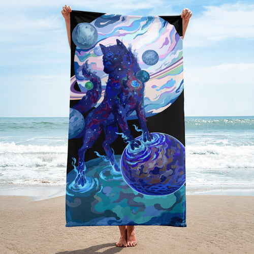 Transcendence Sublimated Beach Towel - BoxWood Board Designs - - -