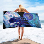 Transcendence Sublimated Beach Towel - BoxWood Board Designs - - -