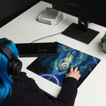Wolf Star Gaming mouse pad / Playmat - BoxWood Board Designs - 18″×16″ - -