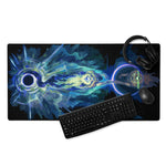 Wolf Star Gaming mouse pad / Playmat - BoxWood Board Designs - 36″×18″ - -