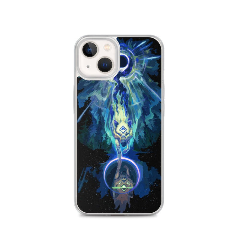 Wolf Star iPhone Case - BoxWood Board Designs - iPhone 13 - -
