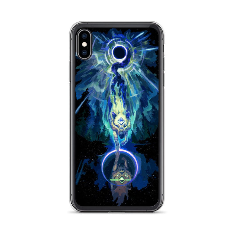Wolf Star iPhone Case - BoxWood Board Designs - iPhone XS Max - -