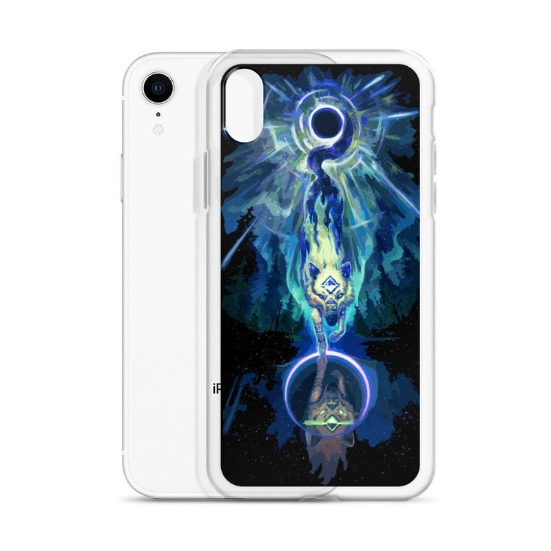 Wolf Star iPhone Case - BoxWood Board Designs - iPhone XR - -