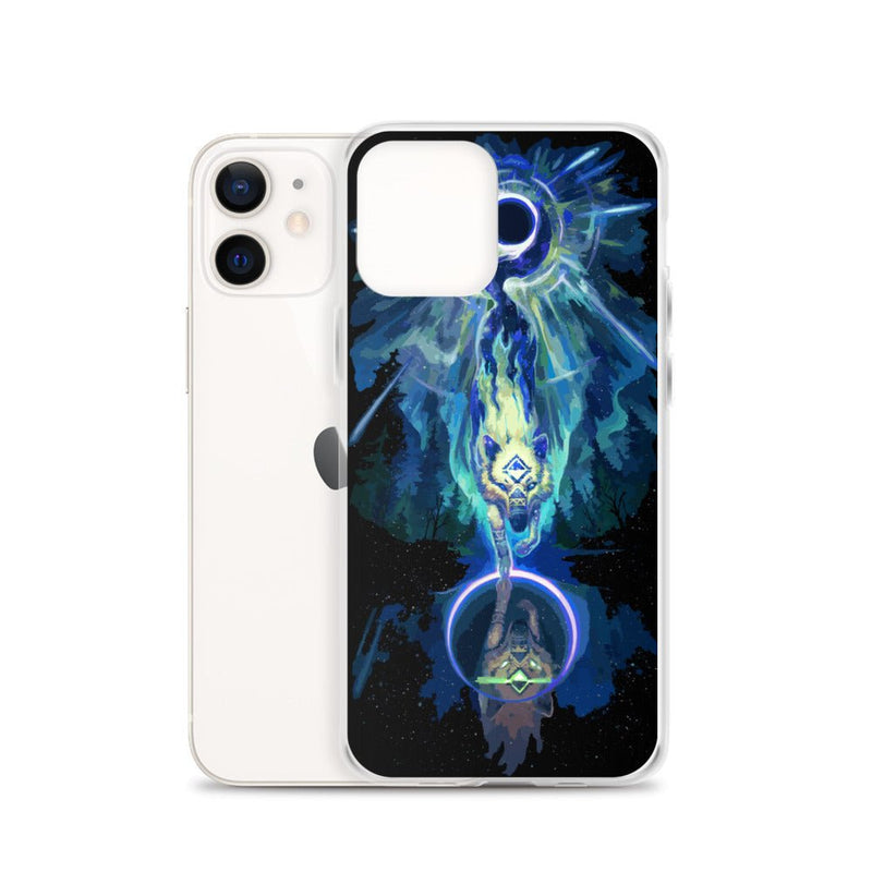 Wolf Star iPhone Case - BoxWood Board Designs - iPhone 12 - -