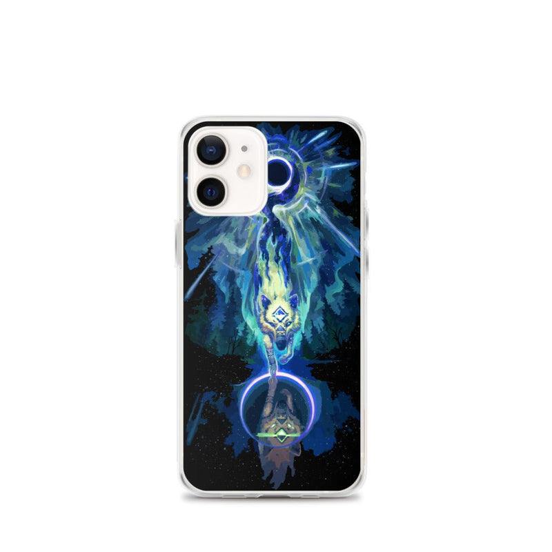 Wolf Star iPhone Case - BoxWood Board Designs - iPhone 12 mini - -