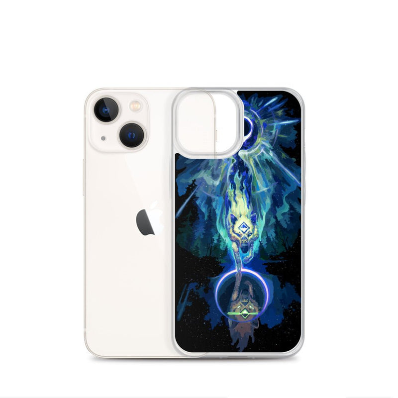 Wolf Star iPhone Case - BoxWood Board Designs - iPhone 13 mini - -