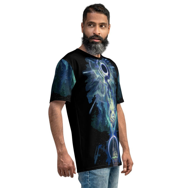 Wolf Star Men's T-shirt - BoxWood Board Designs - XS - -