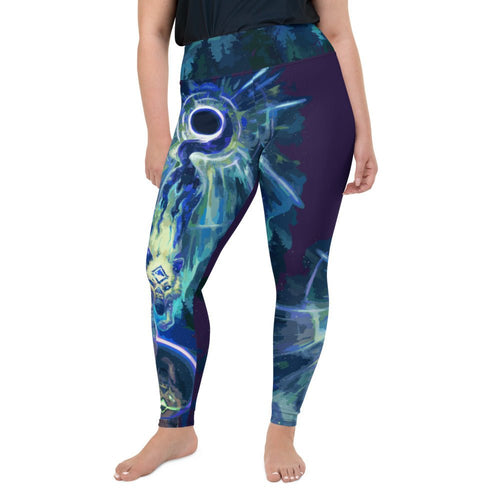 Ebb and Flow Plus Size Leggings – BoxWood Board Designs