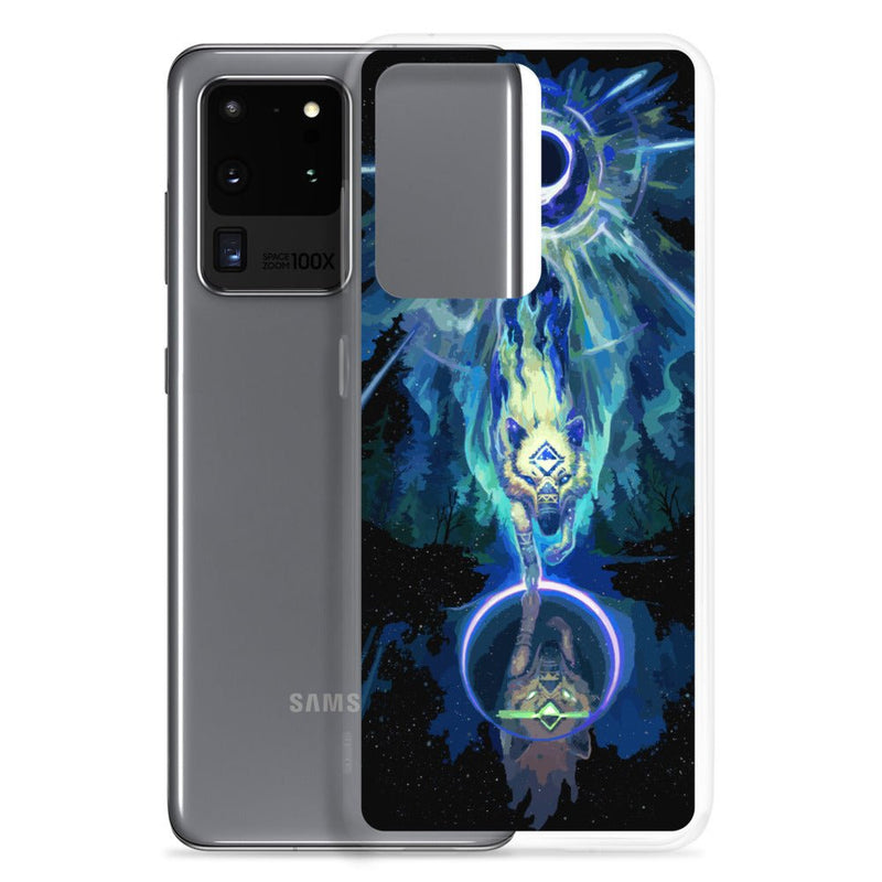 Wolf Star Samsung Case - BoxWood Board Designs - Samsung Galaxy S20 Ultra - -