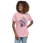 Women's Ethereal Relaxed T-Shirt - BoxWood Board Designs - Pink - S - -