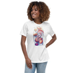 Women's Ethereal Relaxed T-Shirt - BoxWood Board Designs - White - S - -