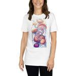 Women's Ethereal Short-Sleeve Unisex T-Shirt - BoxWood Board Designs - White - S - -