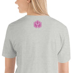 Women's Short-Sleeve Unisex T-Shirt - BoxWood Board Designs - Heather Prism Peach - XS - -
