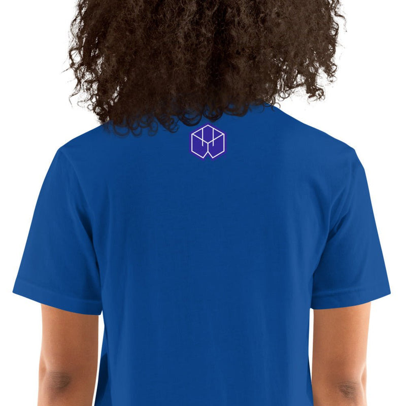 Women's Transcendence Short-Sleeve Unisex T-Shirt - BoxWood Board Designs - True Royal - S - -