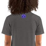 Women's Transcendence Short-Sleeve Unisex T-Shirt - BoxWood Board Designs - Asphalt - S - -