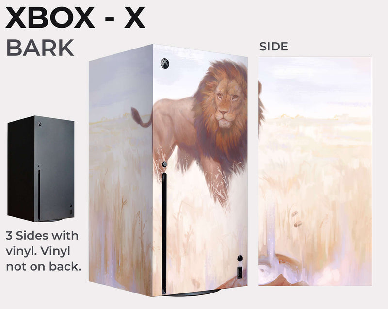 Xbox Series X - Lion Heart - BoxWood Board Designs - - -