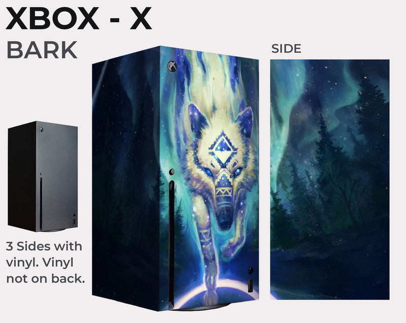 Xbox Series X - Wolf Star - BoxWood Board Designs - - -